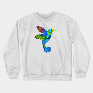 Happy Hummingbird Crewneck Sweatshirt